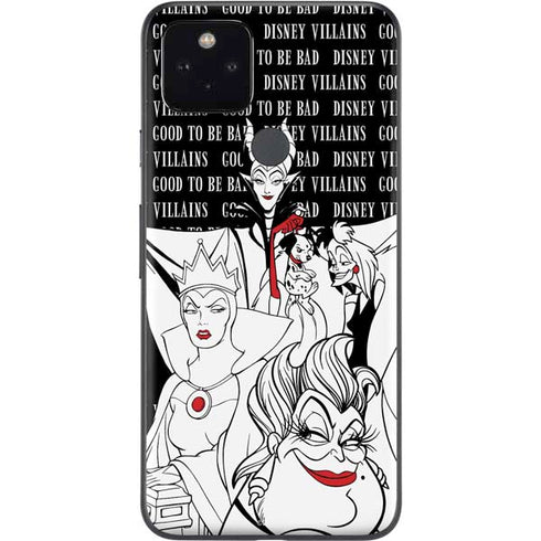 Disney Villains Characters Art Google Pixel 5a Skin